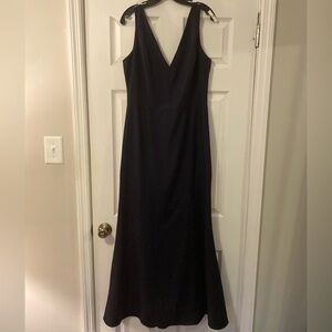 AMSALE Sydney Navy Blue Formal Gown Dress